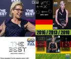 Yıl 2016 FIFA'ın kadın futbol, onun üçüncü ödül Silvia Neid eğitmen (2016, 2013, 2010)